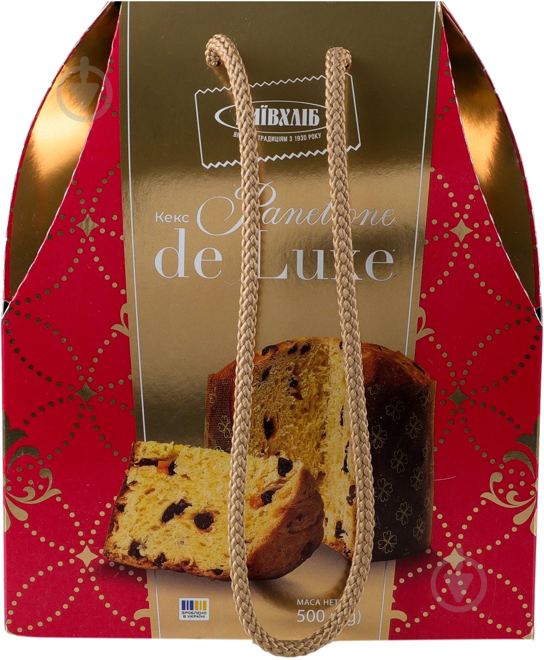 Кекс пасхальный Україна Panettone de luxe 0,5 кг - фото 4
