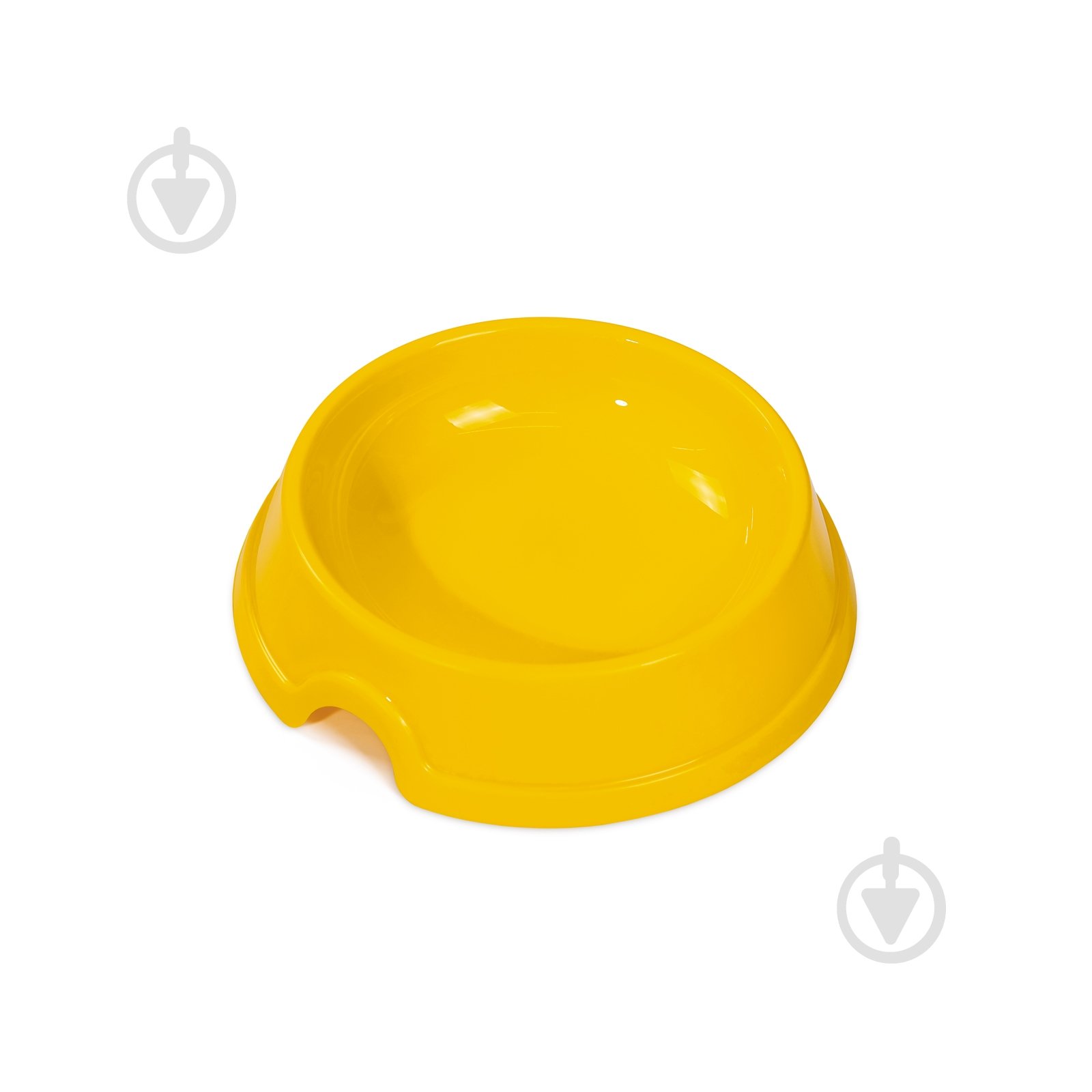 Миска Природа для кота плоска 0,2 л жовта - фото 2 Миска Природа для кота плоска 0,2 л жовта - фото 2