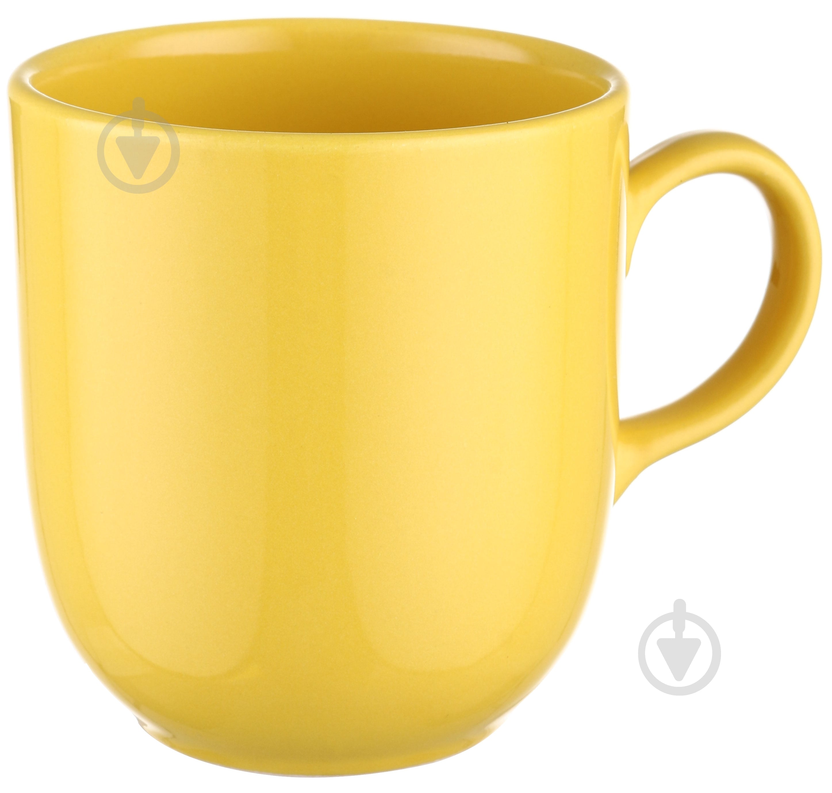 Чашка Keramika Aura 420 мл жовтий - фото 1
