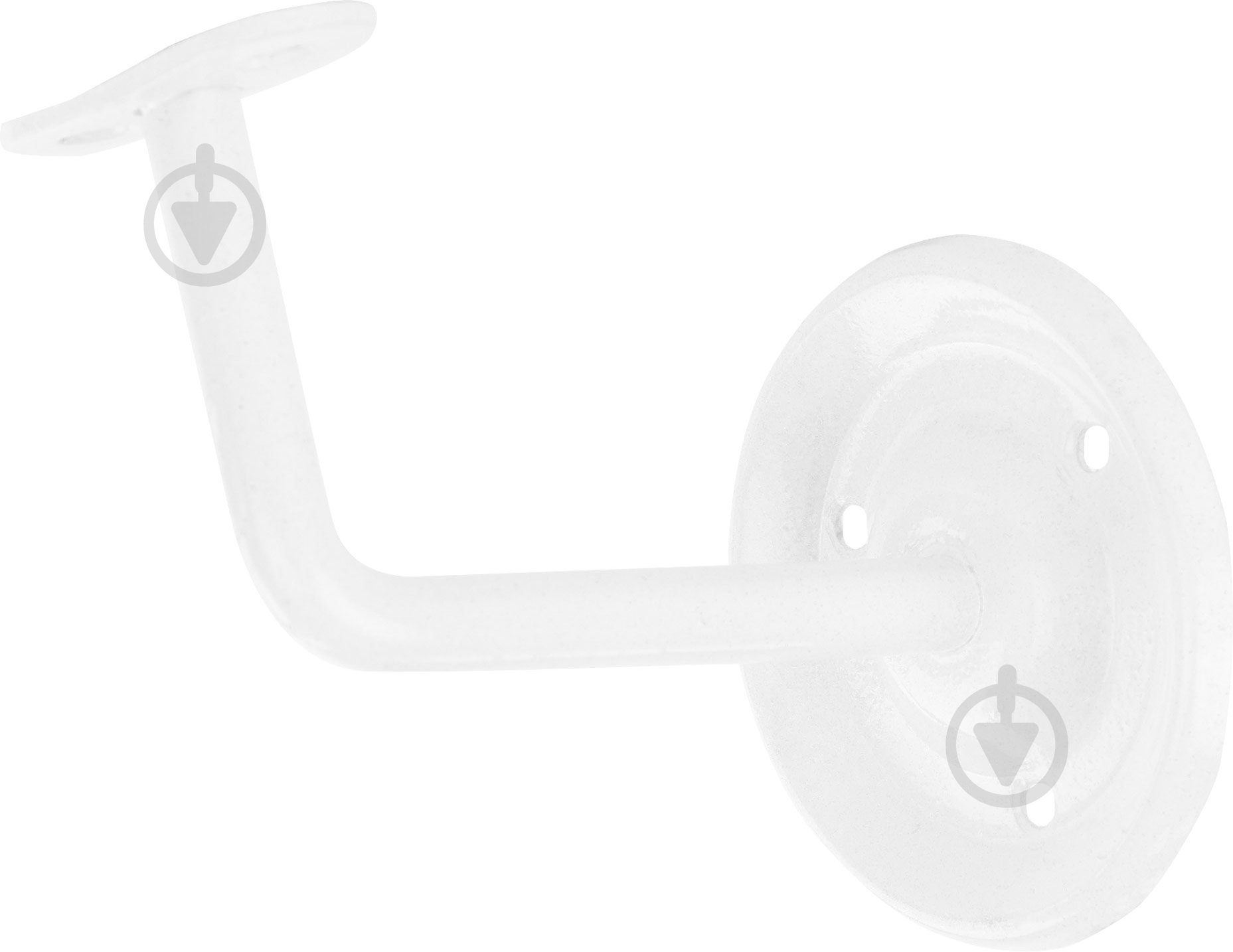 Кронштейн перила белый - фото 1