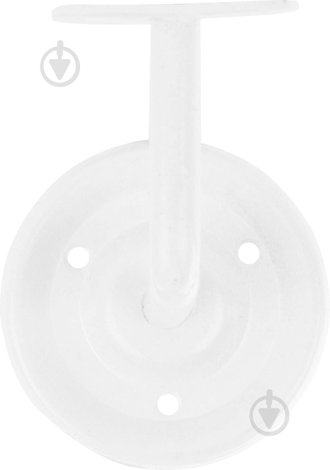 Кронштейн перила белый - фото 2