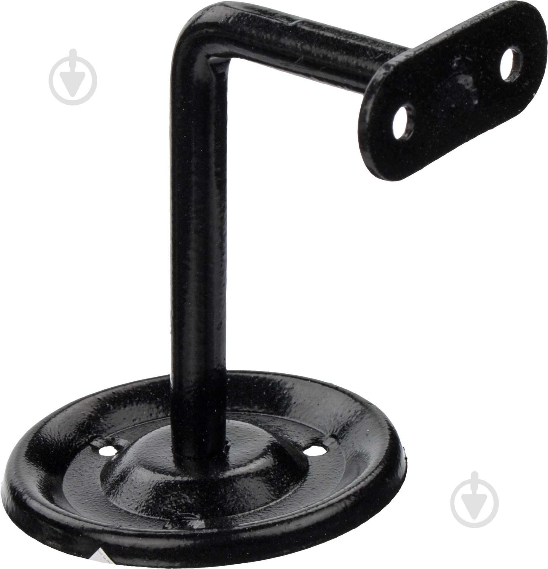 Кронштейн поруччя чорний - фото 2