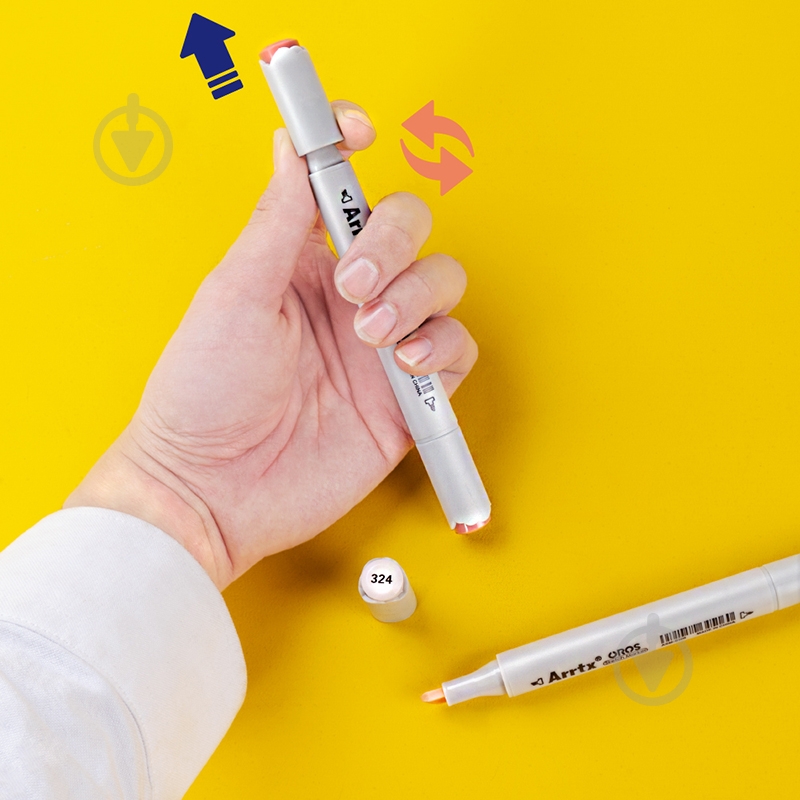 Набор маркеров Arrtx Oros ASM-03SK 36 цветов, оттенки кожи LC302390 - фото 6 Набор маркеров Arrtx Oros ASM-03SK 36 цветов, оттенки кожи LC302390 - фото 6