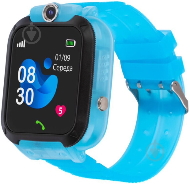 Смарт-годинник AmiGo GO007 FLEXI GPS blue (871497) - фото 1 Смарт-годинник AmiGo GO007 FLEXI GPS blue (871497) - фото 1