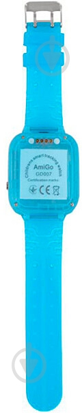 Смарт-годинник AmiGo GO007 FLEXI GPS blue (871497) - фото 3 Смарт-годинник AmiGo GO007 FLEXI GPS blue (871497) - фото 3