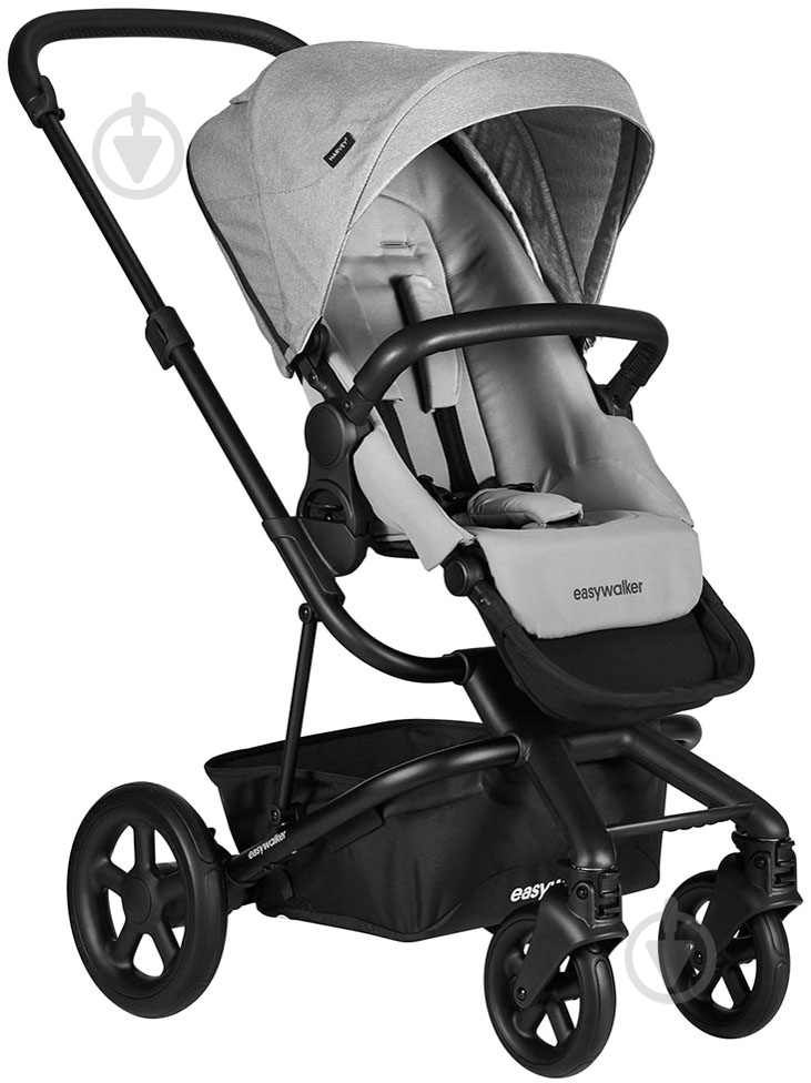 Коляска универсальная Easywalker 2в1 Harvey 2 Premium Stone Grey - фото 2