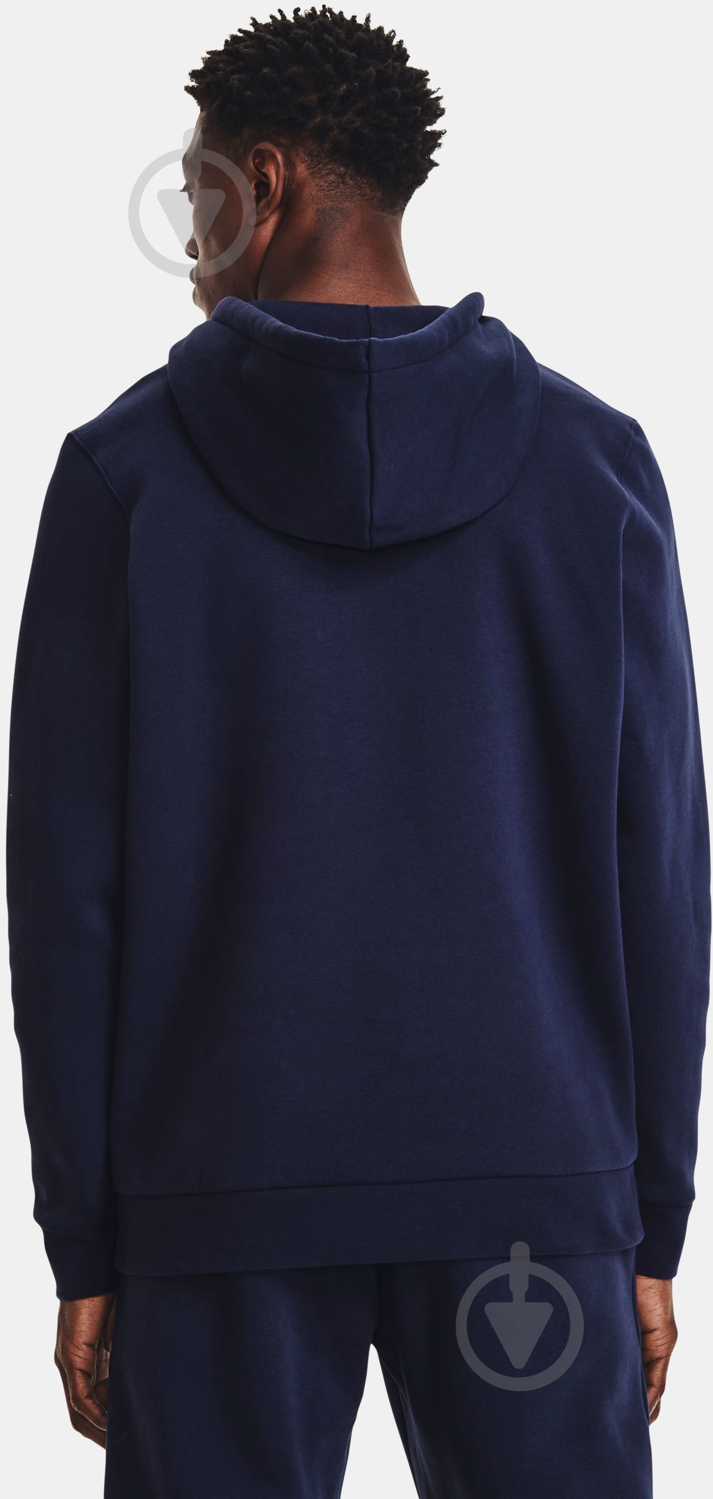 Джемпер Under Armour UA ESSENTIAL FLEECE FZ HOOD 1373881-410 р. S/M синій - фото 4 Джемпер Under Armour UA ESSENTIAL FLEECE FZ HOOD 1373881-410 р. S/M синій - фото 4