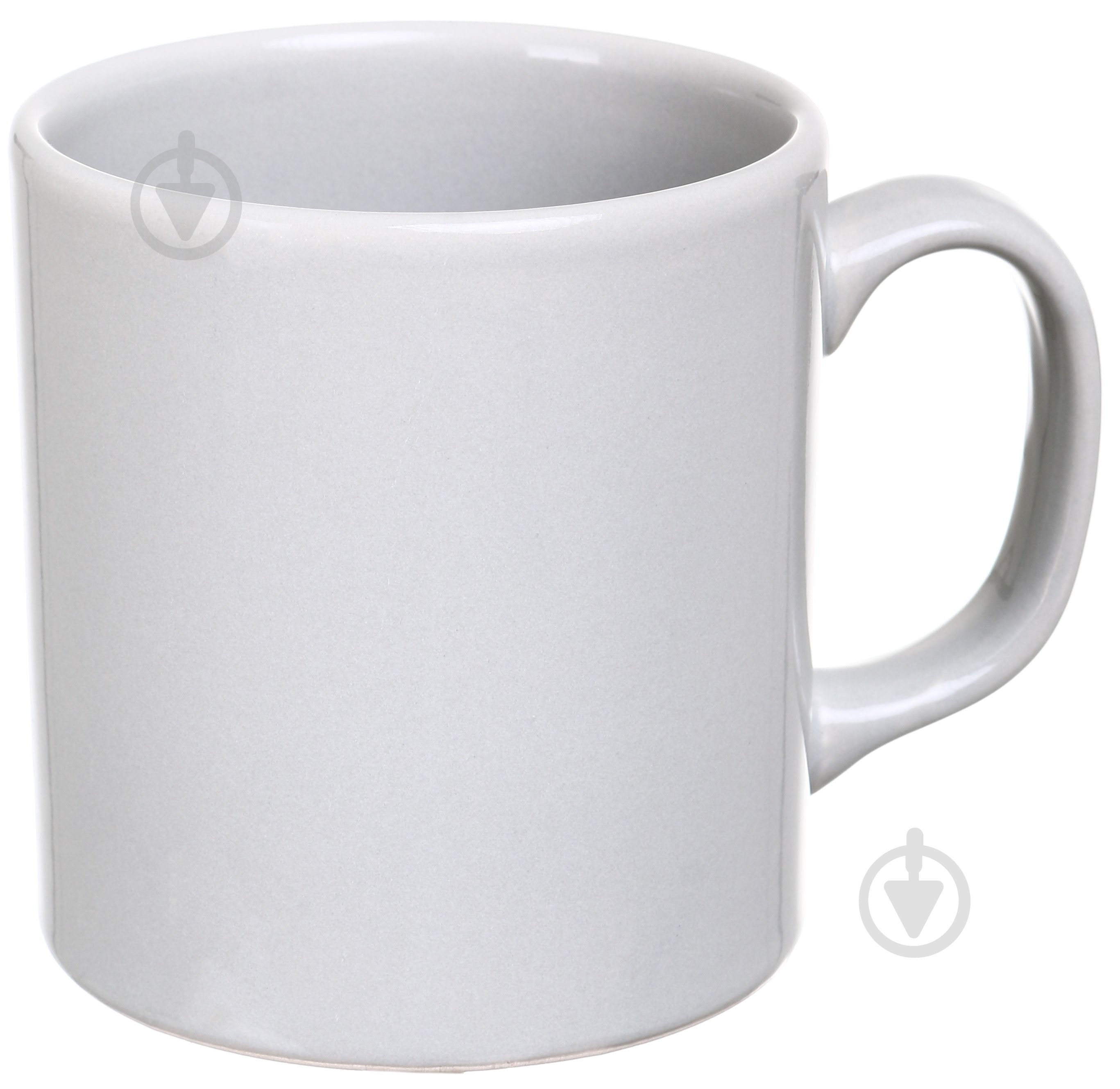 Чашка Keramika Cylinder 345 мл серый - фото 1