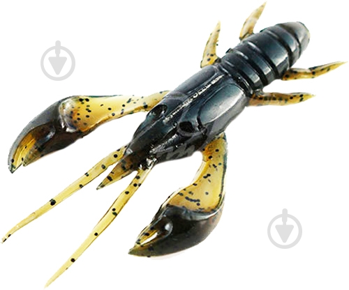 Приманка FishUp Real Craw 2 из пластизоля для ловли рыбы 7 шт. Watermelon Brown/Black - фото 1