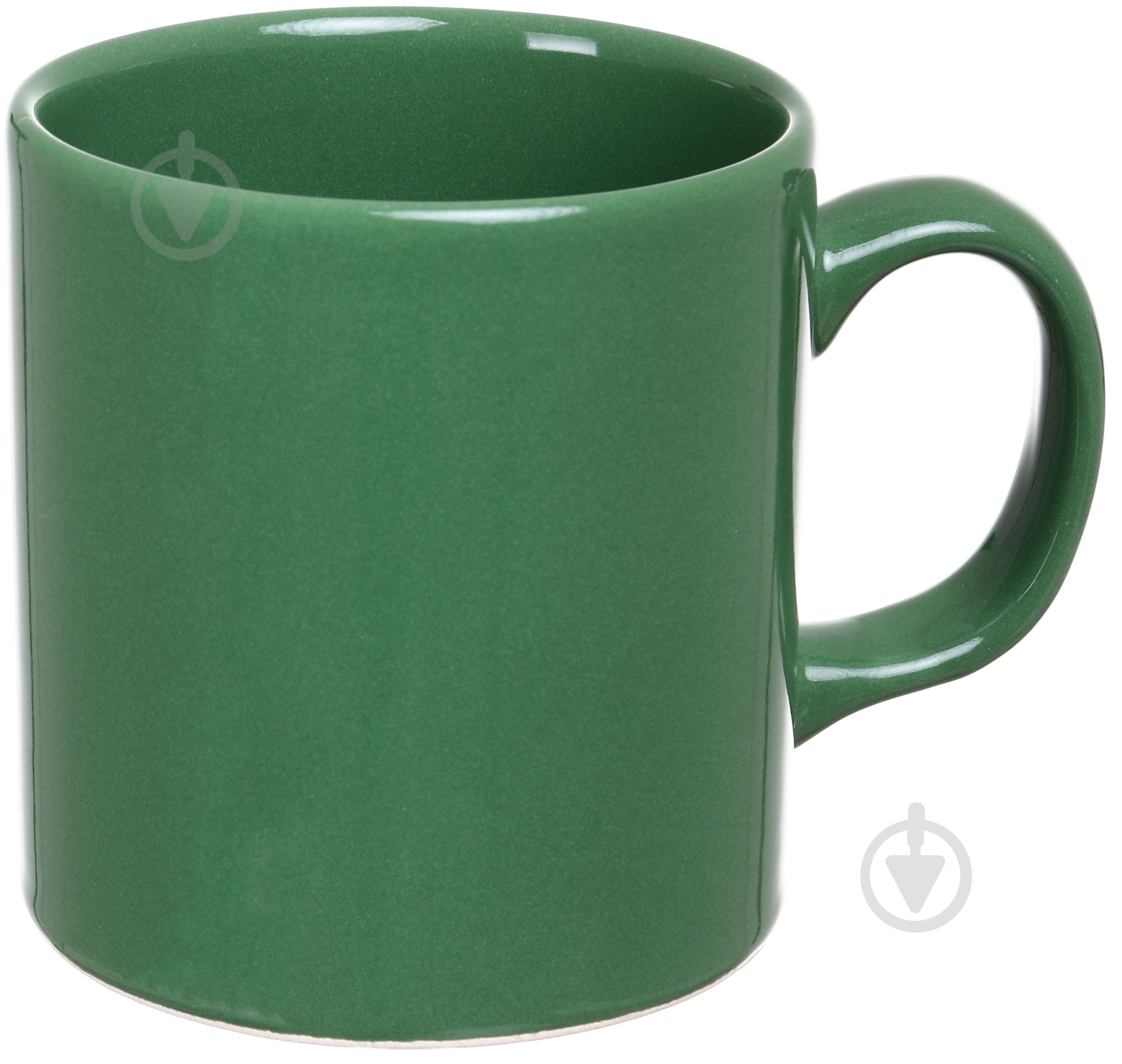 Чашка Keramika Cylinder 345 мл зеленый - фото 1