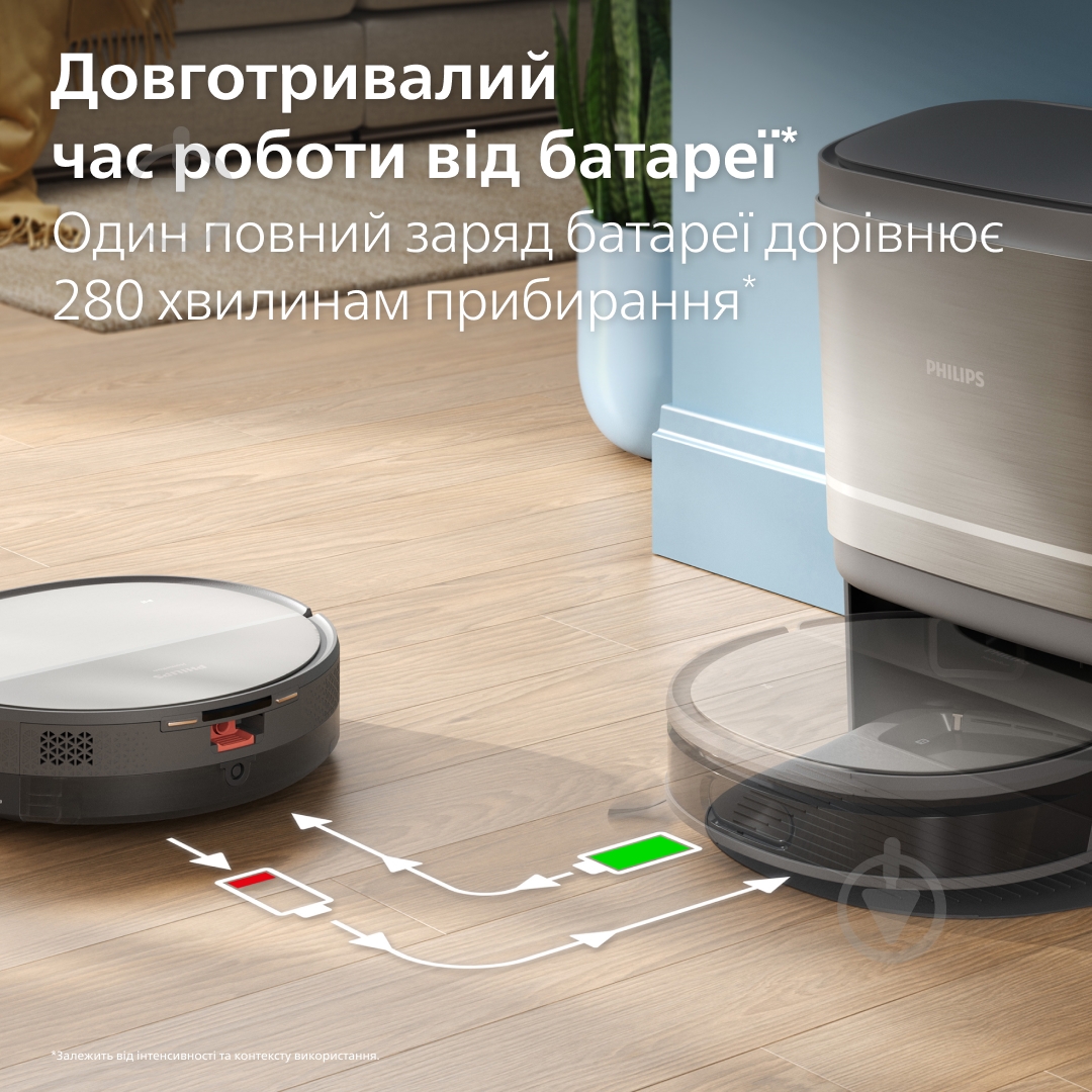 ВИТРИНА! Робот-пылесос моющий Philips XU9100/10 - фото 11 ВИТРИНА! Робот-пылесос моющий Philips XU9100/10 - фото 11