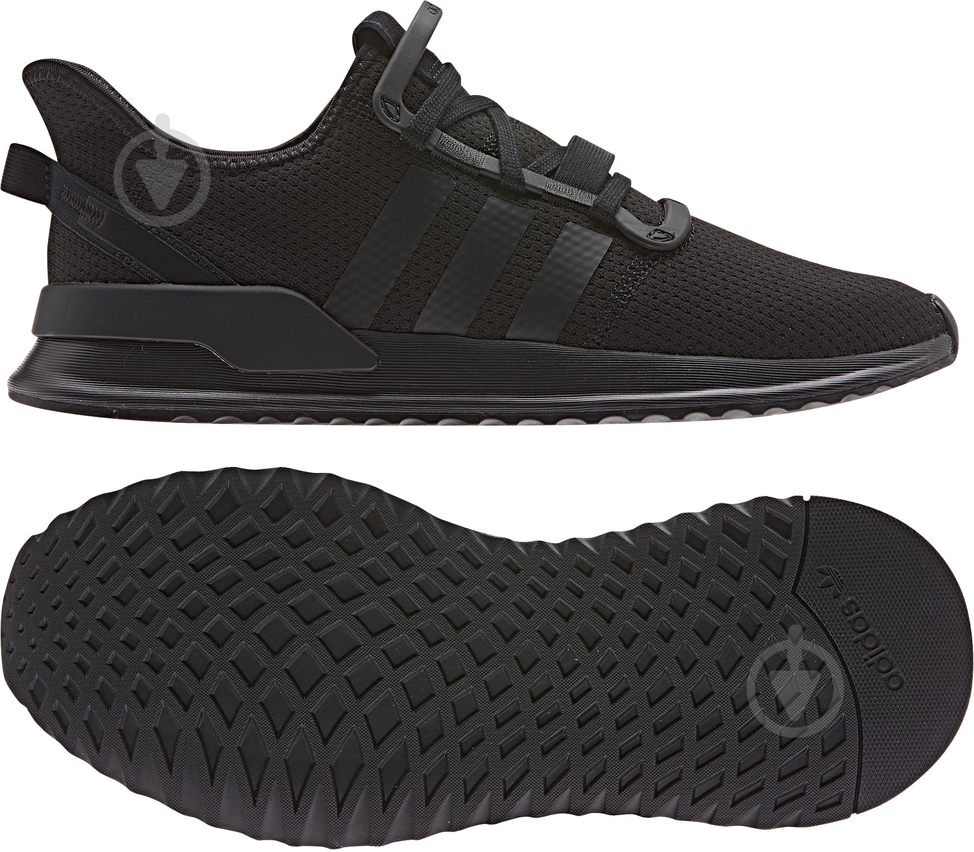 Кросівки чоловічі демісезонні Adidas U_PATH RUN G27636 р.43 1/3 чорні - фото 6