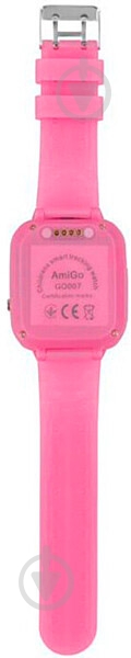 Смарт-часы AmiGo GO007 FLEXI GPS pink (871498) - фото 3 Смарт-часы AmiGo GO007 FLEXI GPS pink (871498) - фото 3