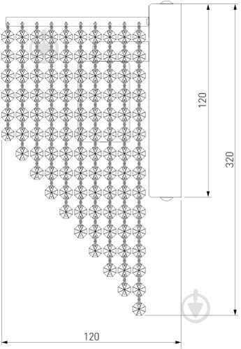 ВИТРИНА! Бра Strotskis Mab 2x60 Вт E27 золото 3102/2 - фото 4