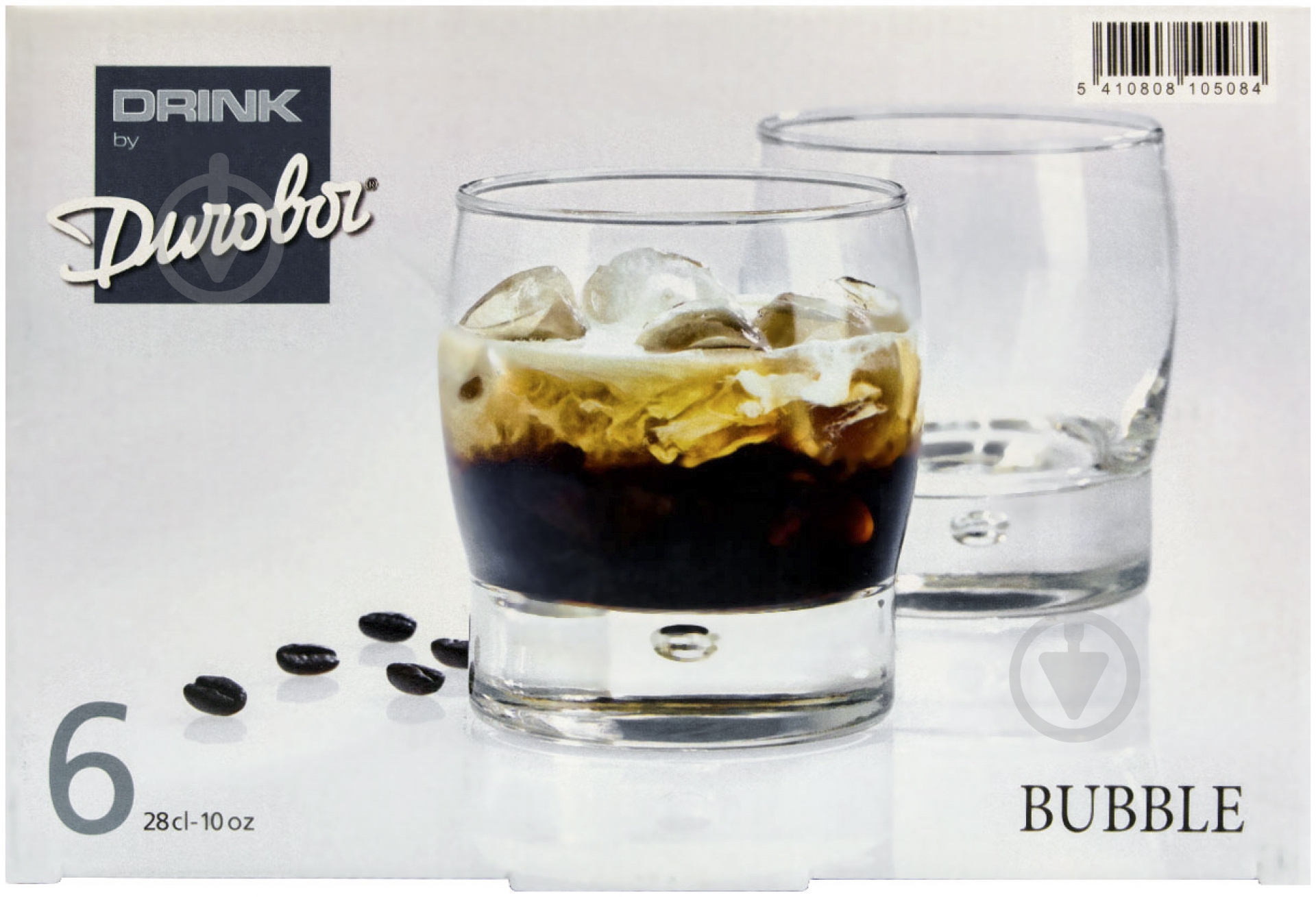 Набор стаканов Durobor Bubble 280 мл 6 шт. - фото 2 Набор стаканов Durobor Bubble 280 мл 6 шт. - фото 2
