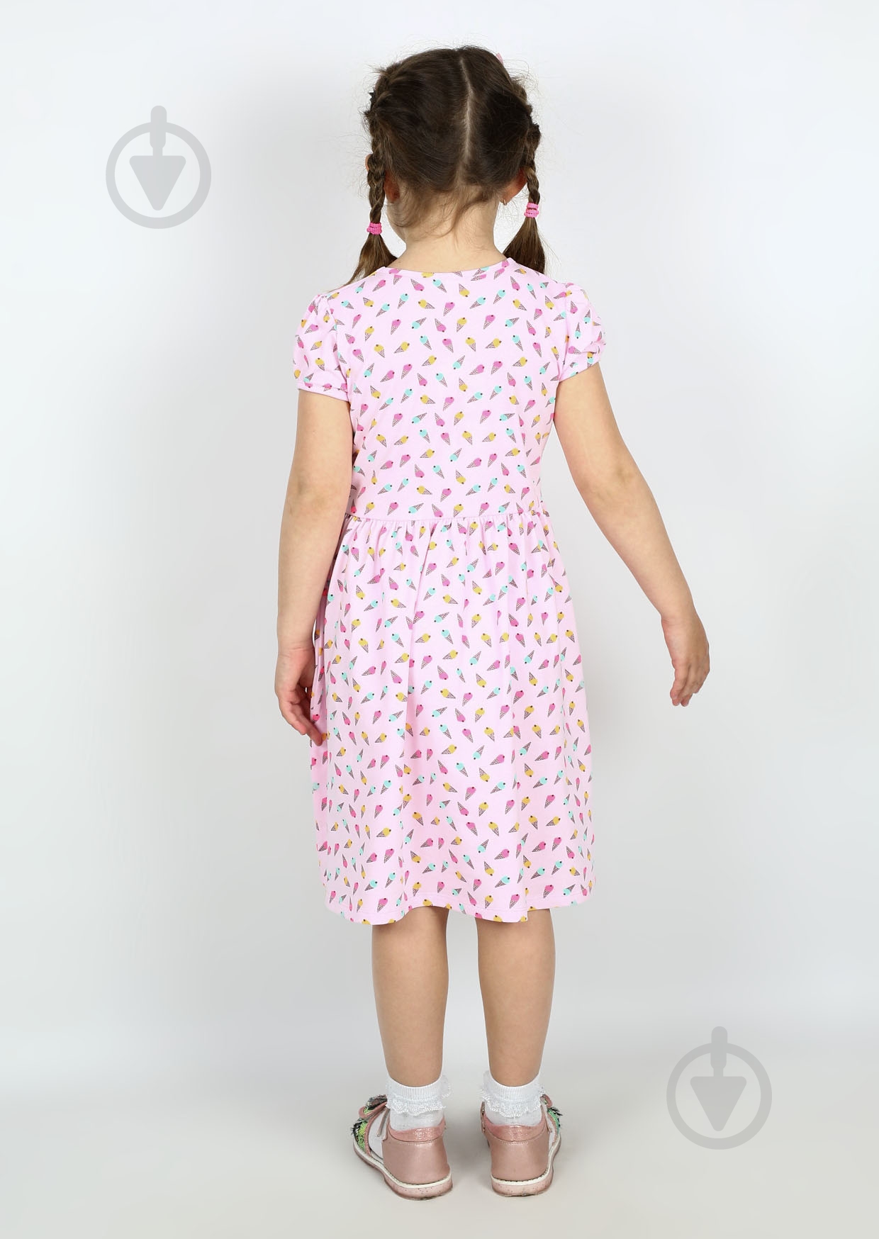 Платье Sweet baby №0023/1609 р.98 розовый с рисунком - фото 2