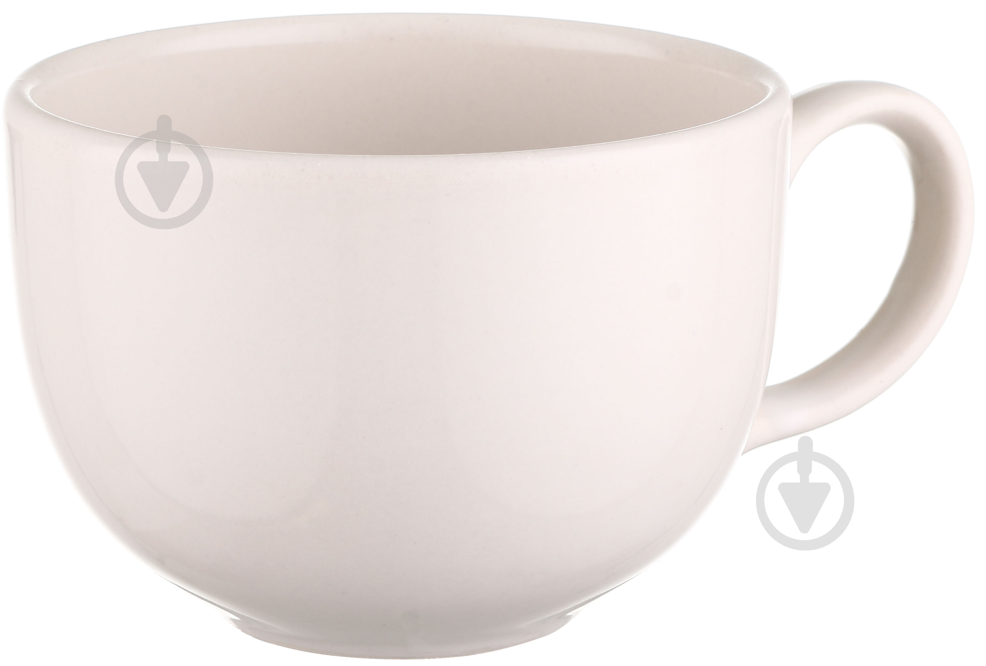 Чашка Keramika Organic Stone 380 мл кремовий - фото 1