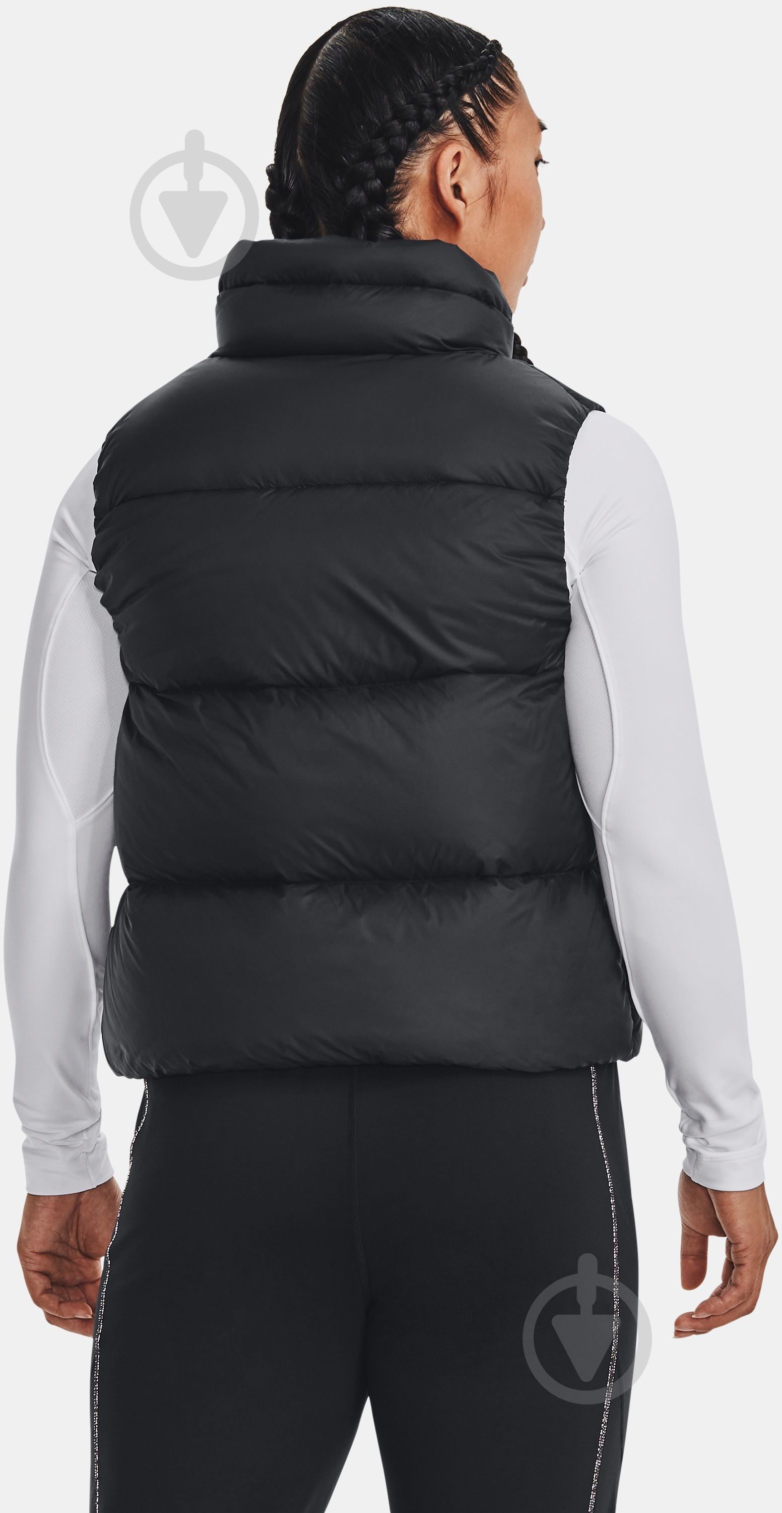 Жилет Under Armour CGI DOWN VEST 1375456-001 р.S/M черный - фото 4