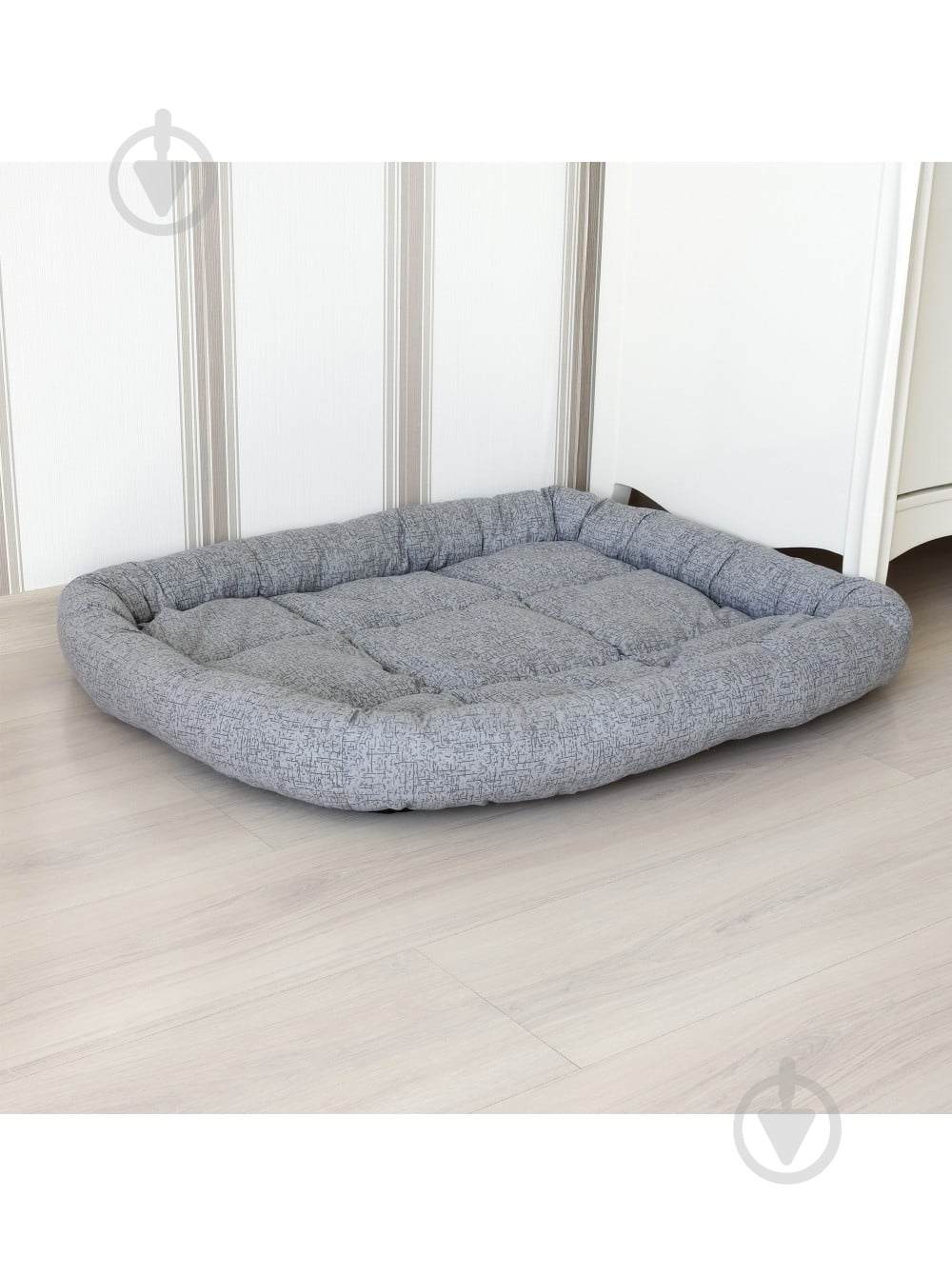 Лежак FX home Хит серый 80х70х10 см - фото 2 Лежак FX home Хит серый 80х70х10 см - фото 2