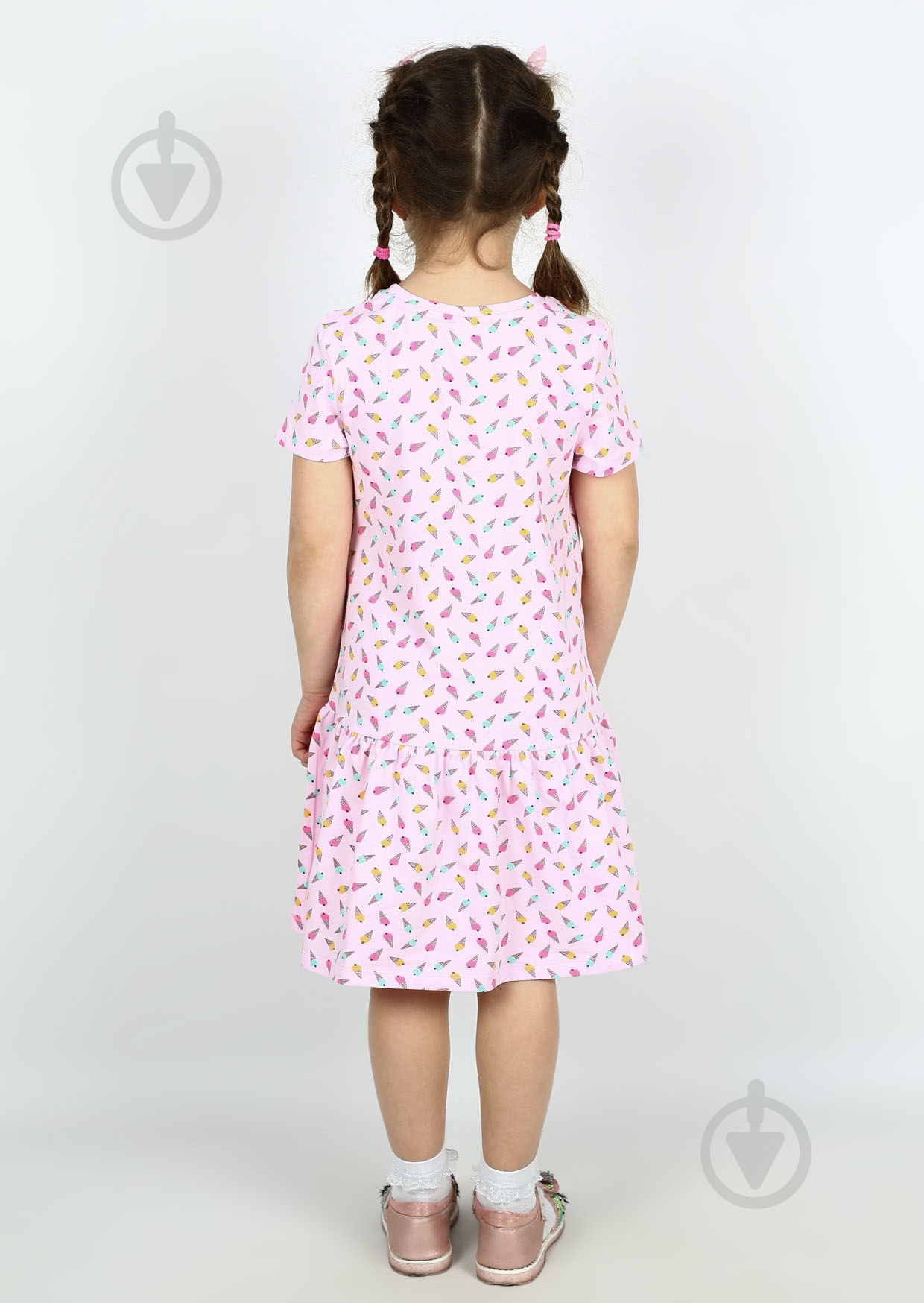 Платье Sweet baby №0081/16095 р.92 розовый с рисунком - фото 2