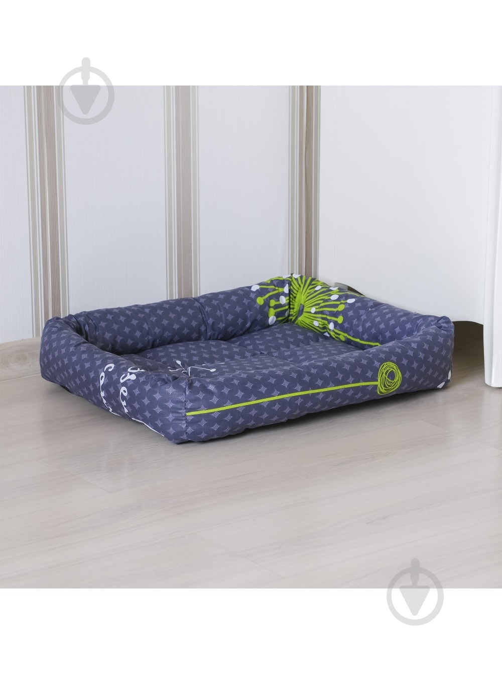 Лежак FX home Кульбаба синій 60х48х10 см - фото 5