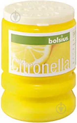 Свеча ароматическая Bolsius для вечеринки Partylight Citronella желтый - фото 1