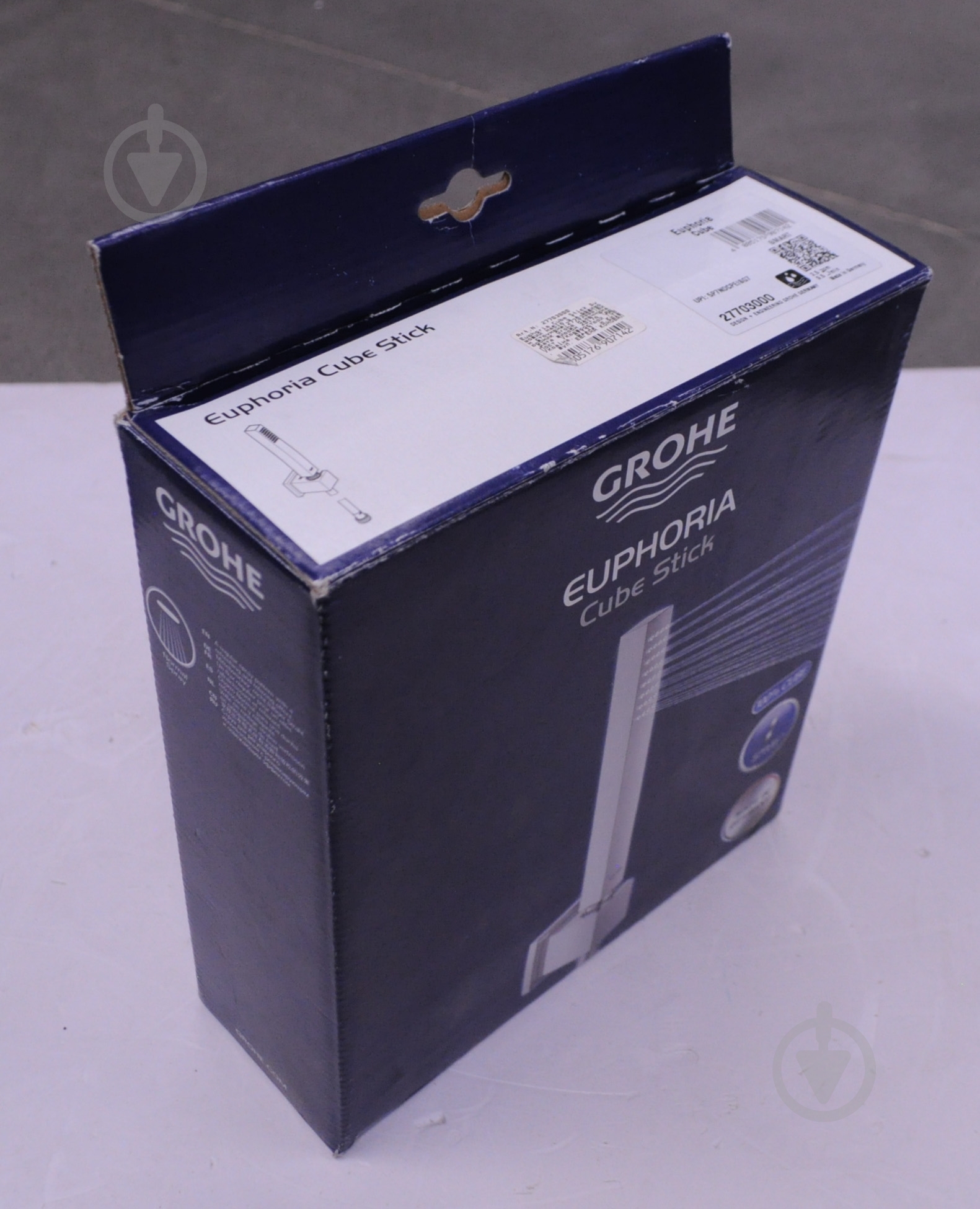 УЦЕНКА! Душевой гарнитур Grohe Euphoria Cube Stick 27703000 (УЦ №42) - фото 5 УЦЕНКА! Душевой гарнитур Grohe Euphoria Cube Stick 27703000 (УЦ №42) - фото 5