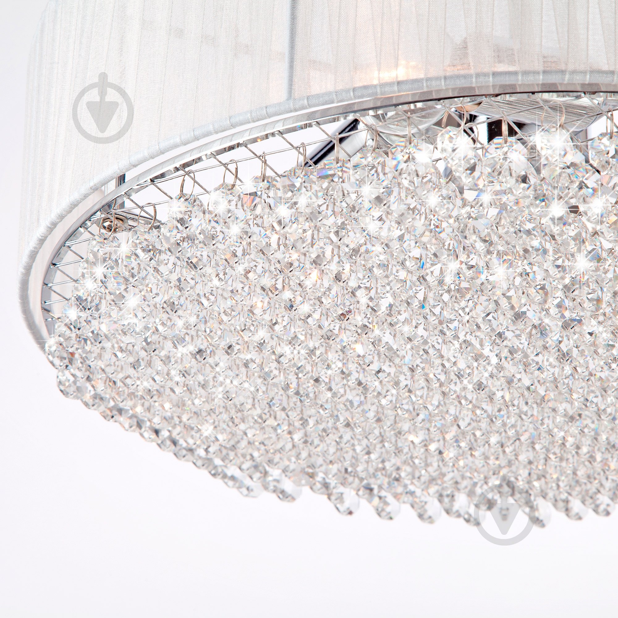 ВИТРИНА! Люстра подвесная Strotskis Elegance 4x60 Вт E14 хром/белый 10071/4 - фото 3 ВИТРИНА! Люстра подвесная Strotskis Elegance 4x60 Вт E14 хром/белый 10071/4 - фото 3