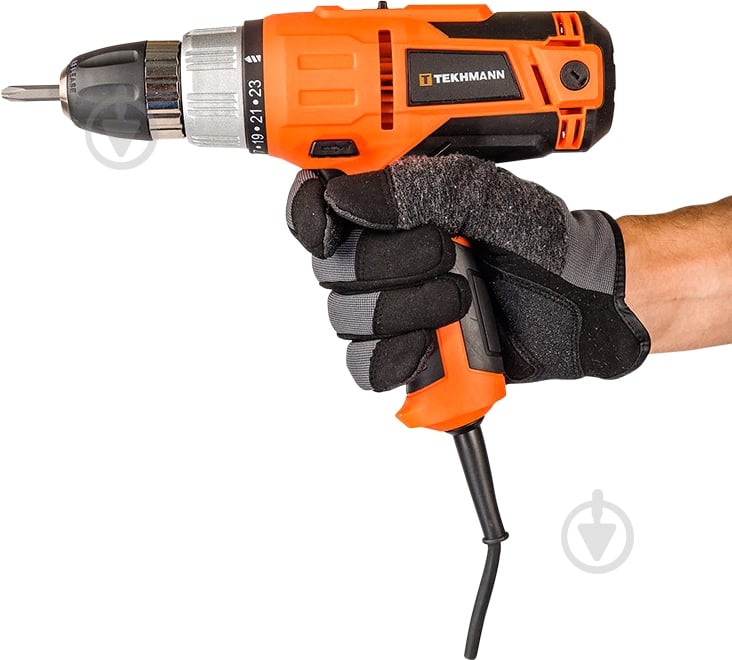 Шуруповерт сетевой Tekhmann TED-650 844128 - фото 4