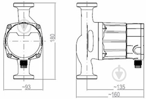 Циркуляционный насос Roda Delta HE55-32-180 - фото 2