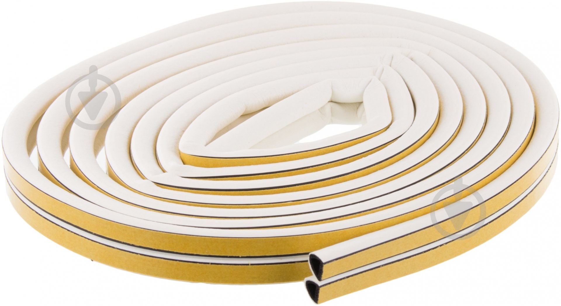 Уплотнитель самоклеящийся AVIORA D 9х6 мм 6 м белый - фото 2 Уплотнитель самоклеящийся AVIORA D 9х6 мм 6 м белый - фото 2