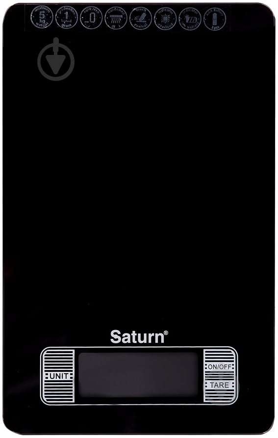Ваги кухонні Saturn ST-KS7235 black - фото 1 Ваги кухонні Saturn ST-KS7235 black - фото 1