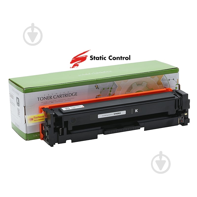 Картридж лазерный Static Control HP CLJ CF400A (201A) 1.5k black черный - фото 1 Картридж лазерный Static Control HP CLJ CF400A (201A) 1.5k black черный - фото 1