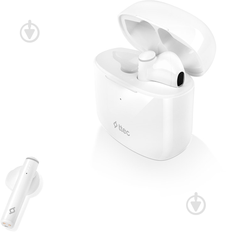Bluetooth-гарнітура Ttec AirBeat Lite 2 white (2KM137B) - фото 4