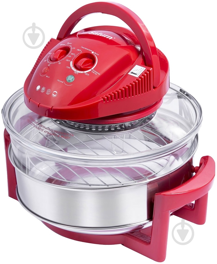 Аэрогриль Saturn ST-CO9151 red - фото 1 Аэрогриль Saturn ST-CO9151 red - фото 1