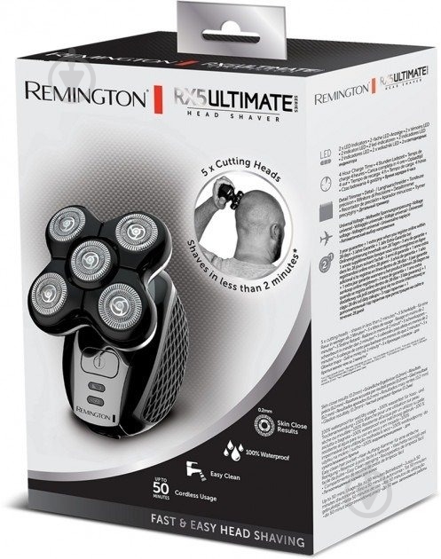 Бритва для голови Remington XR1500 ULTIMATE SERIES RX5 - фото 4