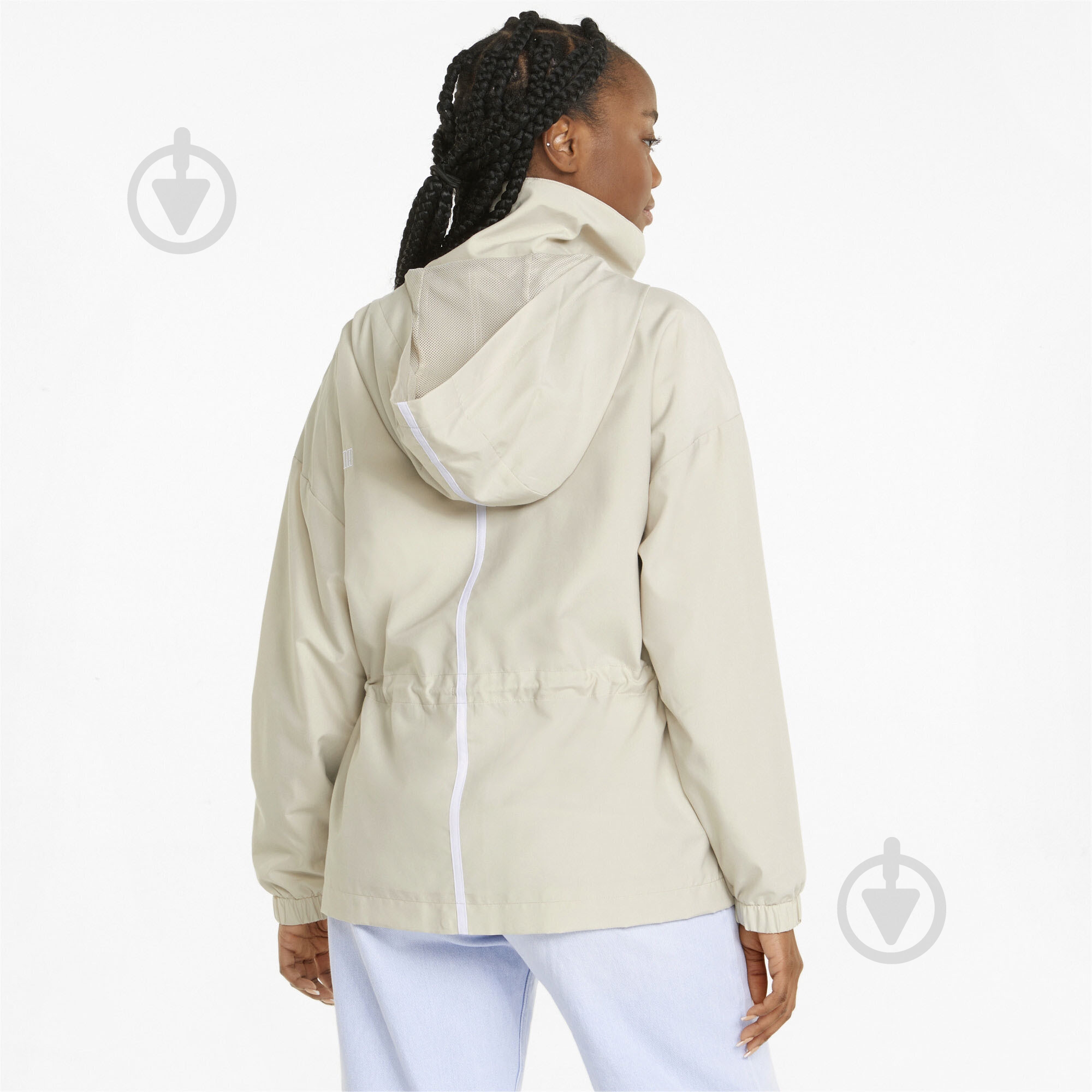 Ветровка женская Puma HER JACKET PUTTY 84748864 р.M бежевая - фото 4