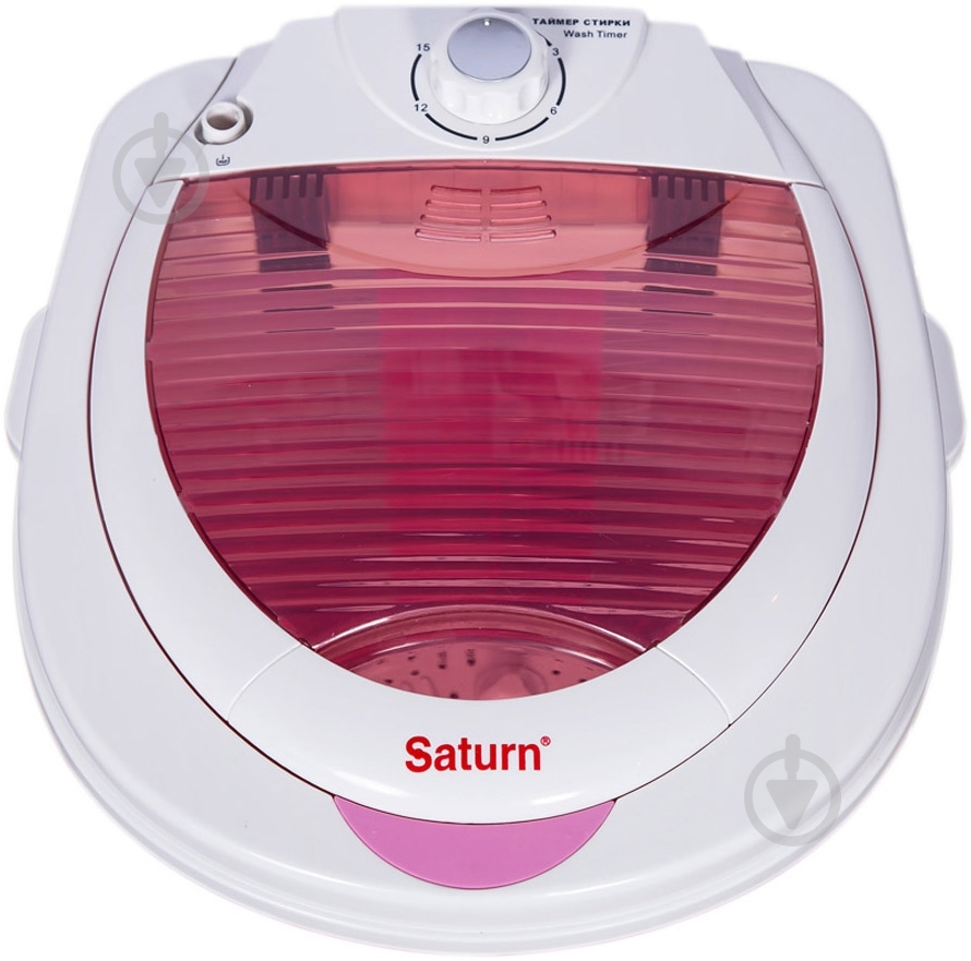 Стиральная машина Saturn ST-WM0603, розовая - фото 3 Стиральная машина Saturn ST-WM0603, розовая - фото 3