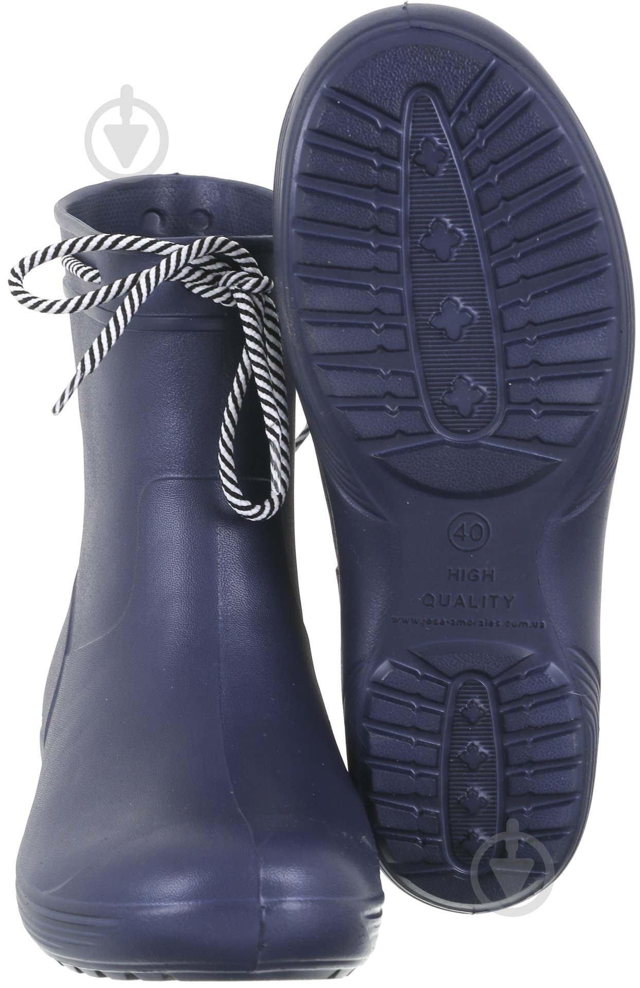 Сапоги Jose Amorales литые из полимерных материалов р.40 синий - фото 3