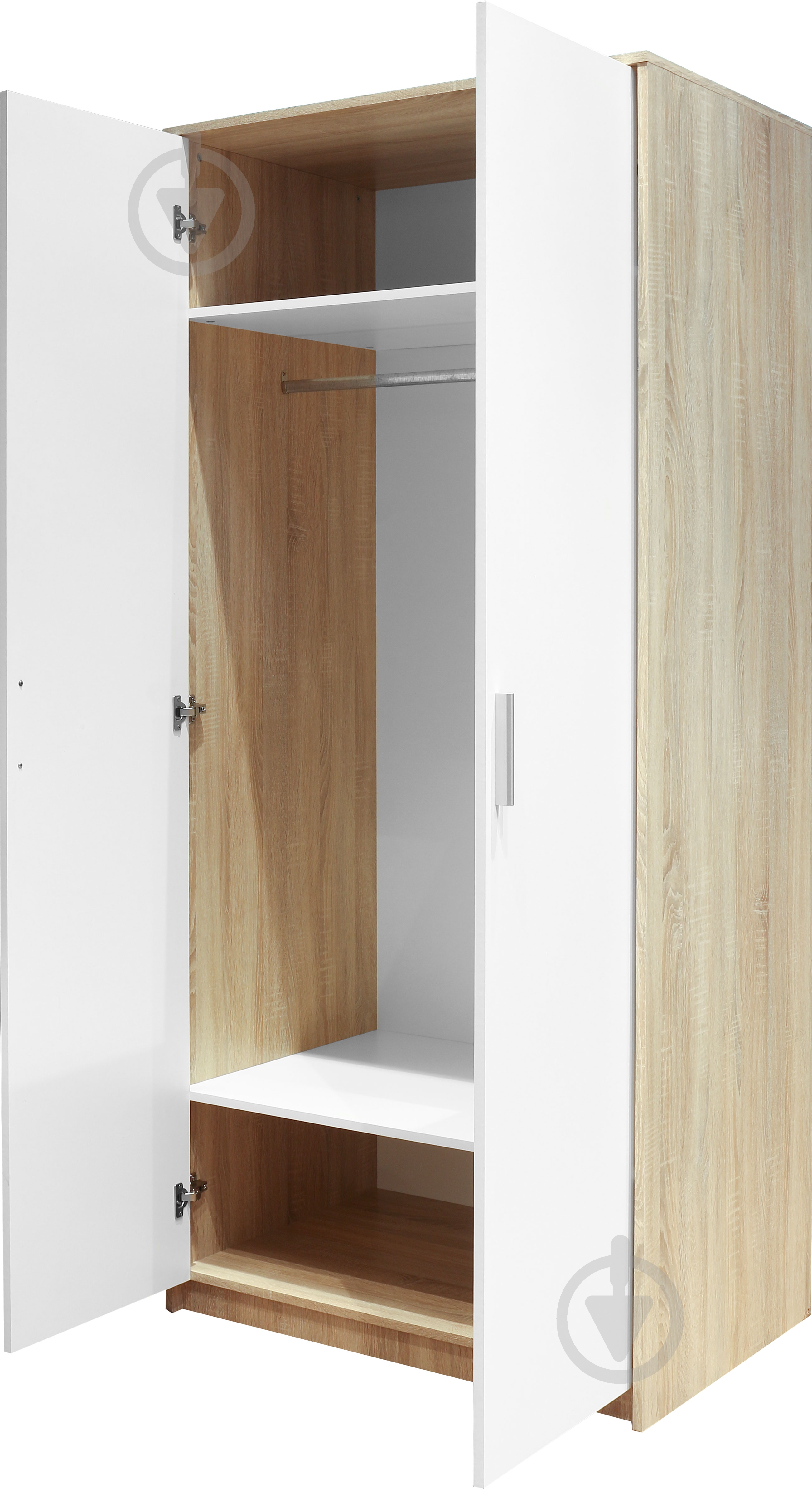 Шкаф Margo Рико 2Д дуб сонома/белый - фото 3