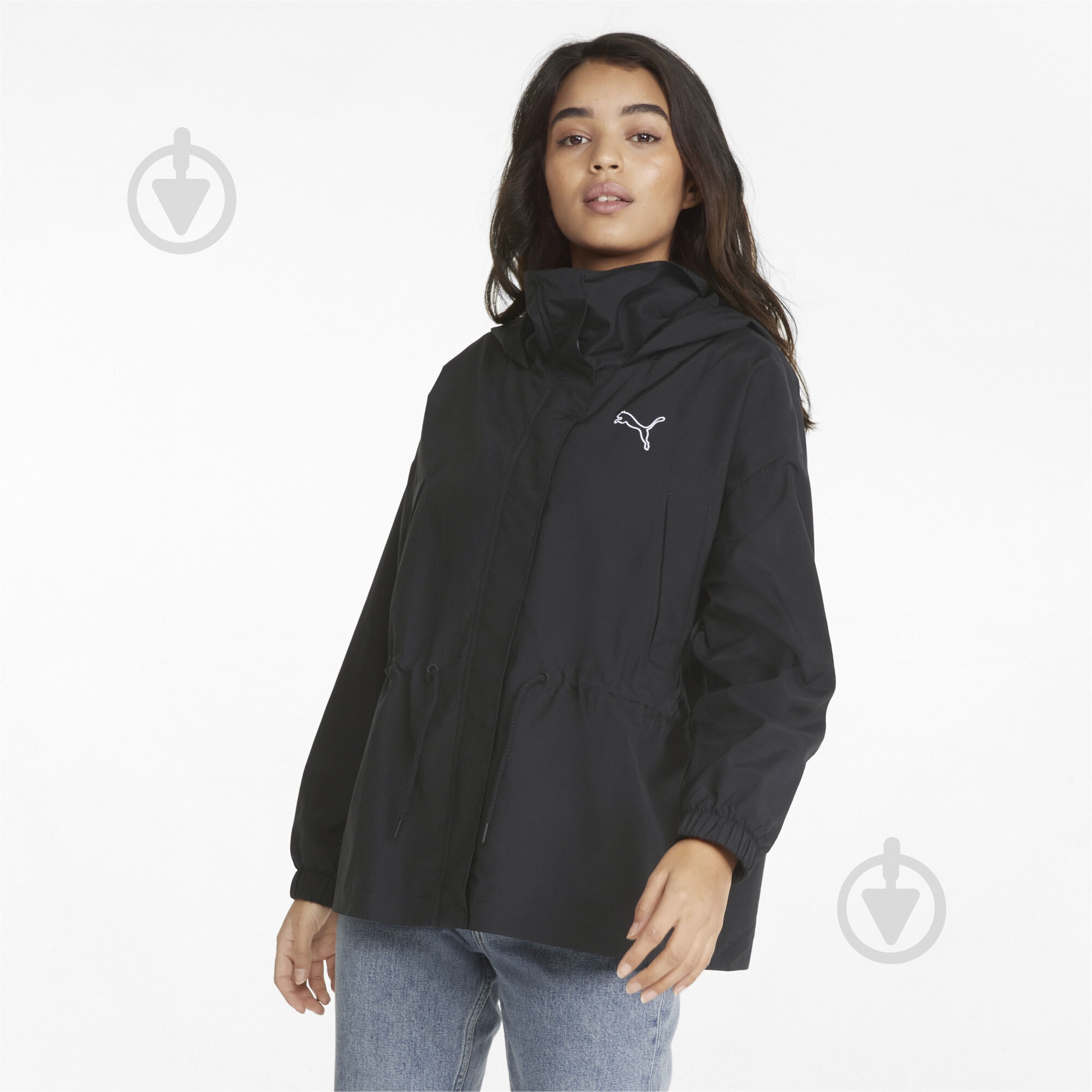 Вітрівка жіноча Puma HER JACKET PUMA BLACK 84748801 р.XL чорна - фото 3