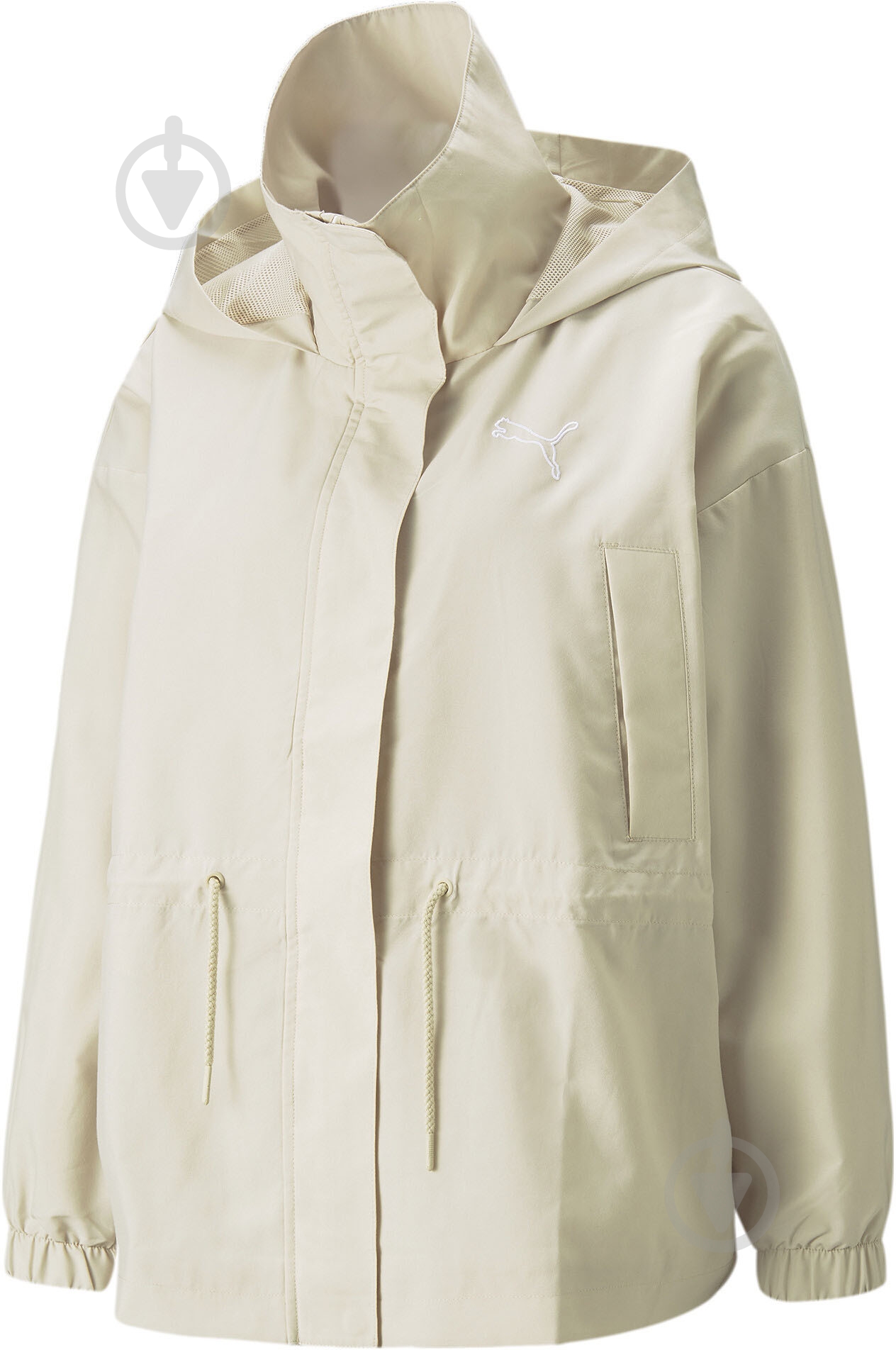 Ветровка женская Puma HER JACKET PUTTY 84748864 р.S бежевая - фото 1