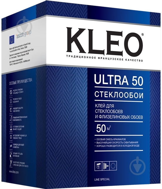 Клей для стеклообоев Kleo ULTRA 500 г - фото 1