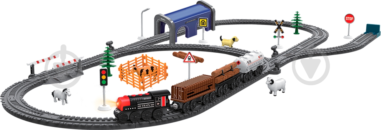 ᐉ Железная дорога OTAMANKO Путешествующий экспресс 73 детали