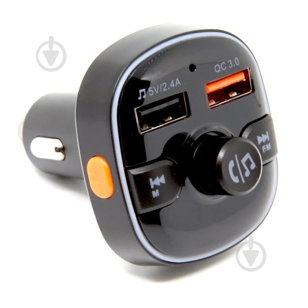 FM-трансмиттер Vibe RGB 15W FMAA-02BK - фото 2