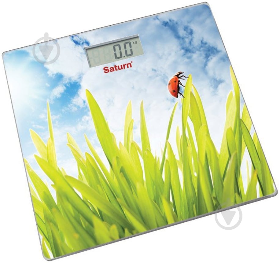 Весы напольные Saturn ST-PS0282 Grass - фото 1