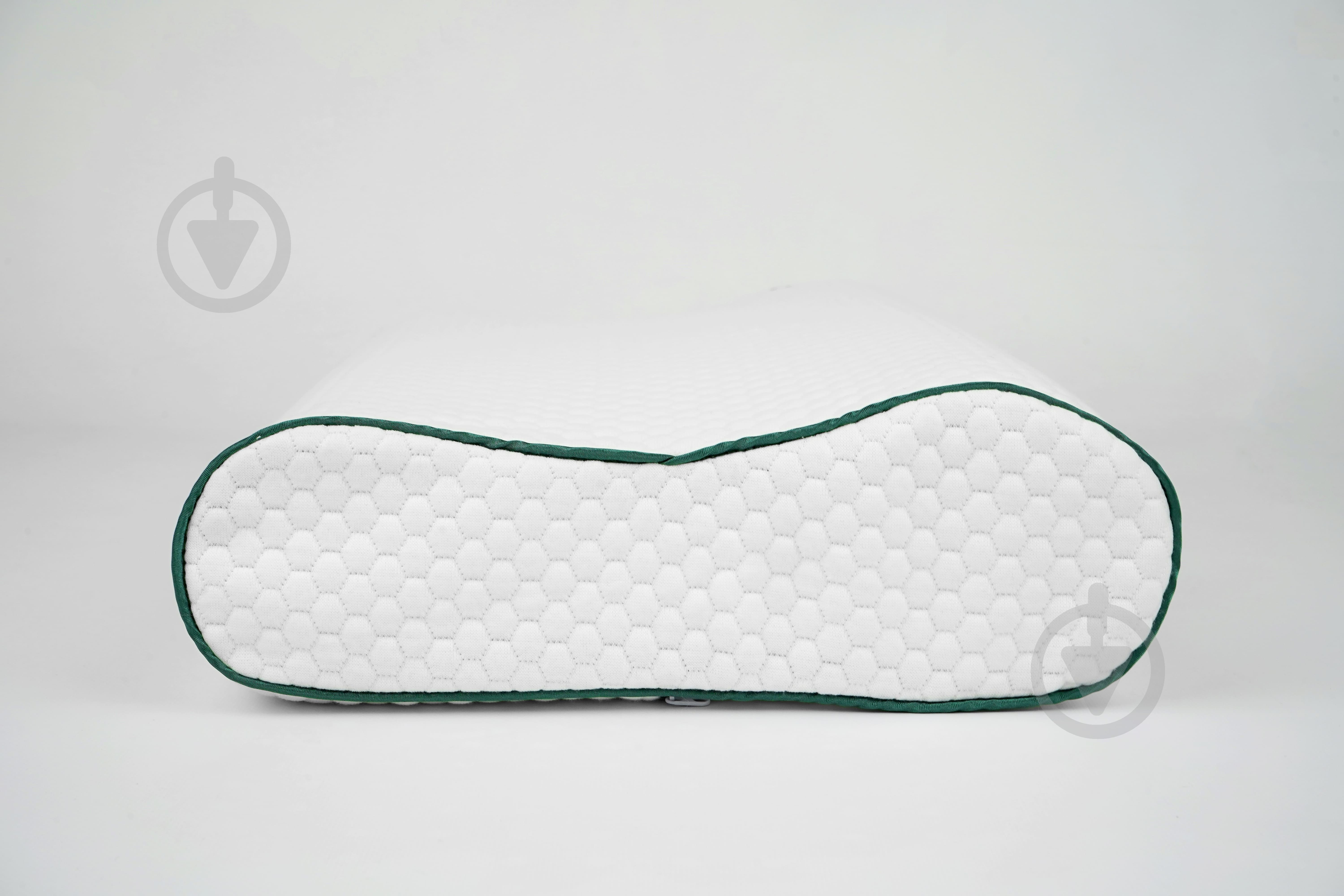 Подушка ортопедична Noble Star M Highfoam 49x32x10,5 см білий із зеленим - фото 2