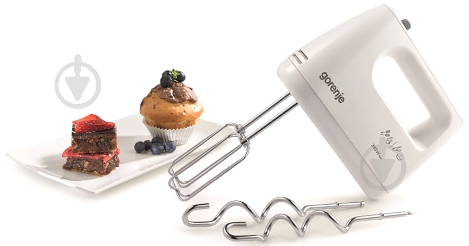 Миксер Gorenje M360CW 345 Вт - фото 2 Миксер Gorenje M360CW 345 Вт - фото 2