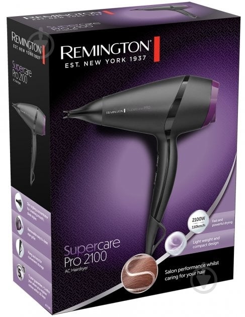 Фен Remington Supercare PRO AC7100 2100 AC motor - фото 6