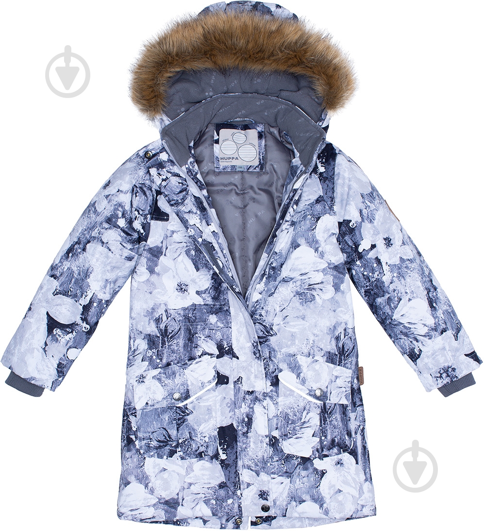 Куртка-парка для девочки HUPPA Mona р.152 серый 12200030-91628-152 - фото 2 Куртка-парка для девочки HUPPA Mona р.152 серый 12200030-91628-152 - фото 2